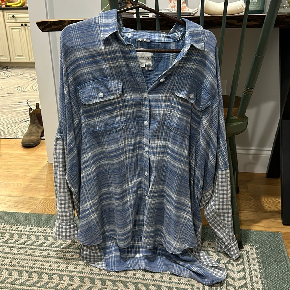 American Eagle oversized flannel